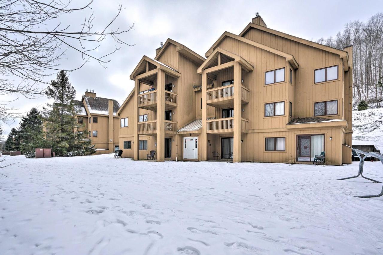 Ski-Inandout And Golf Condo With Aandc At Holiday Valley! Ellicottville Bagian luar foto